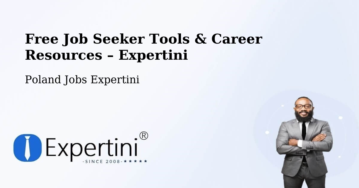 Free Job Seeker Tools & Career Resources – Suchy Dąb - Suchy Dąb, Poland Jobs Expertini