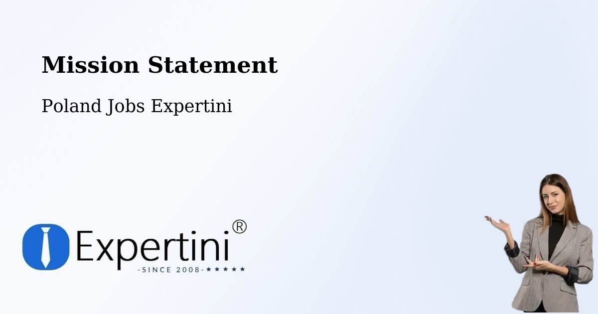 Corporate Mission – Suchy Dąb - Poland Jobs Expertini